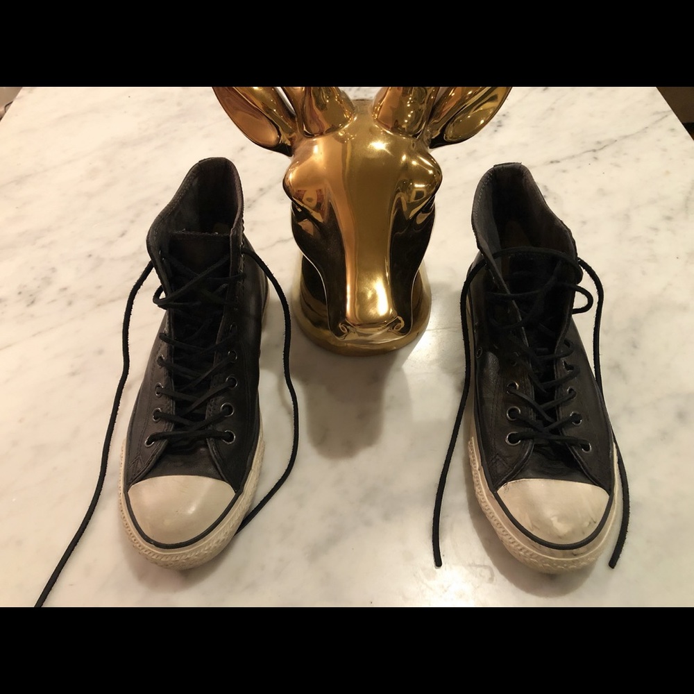 High-Top Leather Converse Sneaker